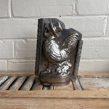 Load image into Gallery viewer, Antique Rooster with Hat Chocolate Mold
