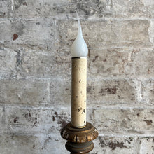 Load image into Gallery viewer, Vintage 1960s Italian Giltwood Candlestick Table Lamp – Made in Italy – Rewired
