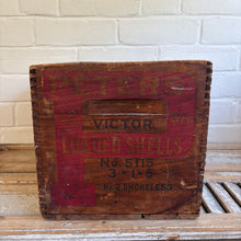 Load image into Gallery viewer, Antique Peters Cartridge Co. Wooden Ammunition Box c.1900-1920s
