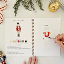 Load image into Gallery viewer, Nutcracker Watercolour Workbook By Emily Lex Studio
