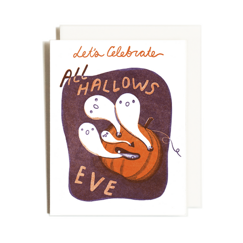 All Hallow’s Eve Halloween Card