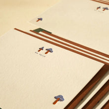 Load image into Gallery viewer, Oh Hello Mushroom Letterpress Notecard Box/9
