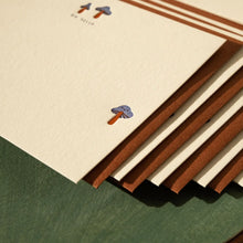Load image into Gallery viewer, Oh Hello Mushroom Letterpress Notecard Box/9
