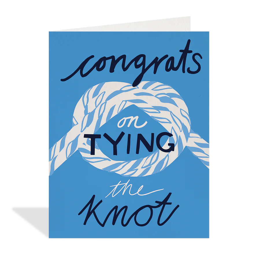 Tying the Knot Card