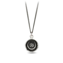 Load image into Gallery viewer, Pyrrha - Lotus Flower Talisman Necklace
