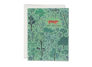 Orange Tiger Birthday Card by Red Cap Cards