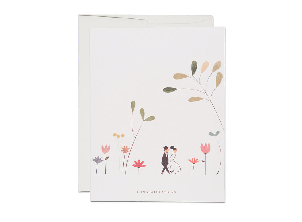Perfect Wedding Greeting Card by Red Cap Cards