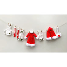 Load image into Gallery viewer, Mrs. Claus Laundry Garland
