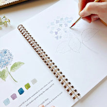 Load image into Gallery viewer, Flowers Watercolour Workbook
