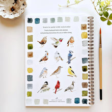 Load image into Gallery viewer, Birds Watercolour Workbook by Emily Lex Studio in the United States 
