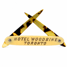 Load image into Gallery viewer, Antique Hotel Woodbine Toronto Souvenir Mini Nail Groomer
