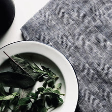 Load image into Gallery viewer, Herringbone Linen Kitchen Towel
