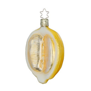 Lemon Half Glass Ornament by Inge Glas in Germany