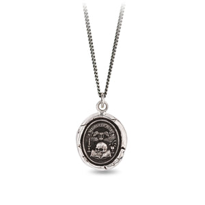 Pyrrha - Memento Mori Talisman Necklace Made in Vancouver