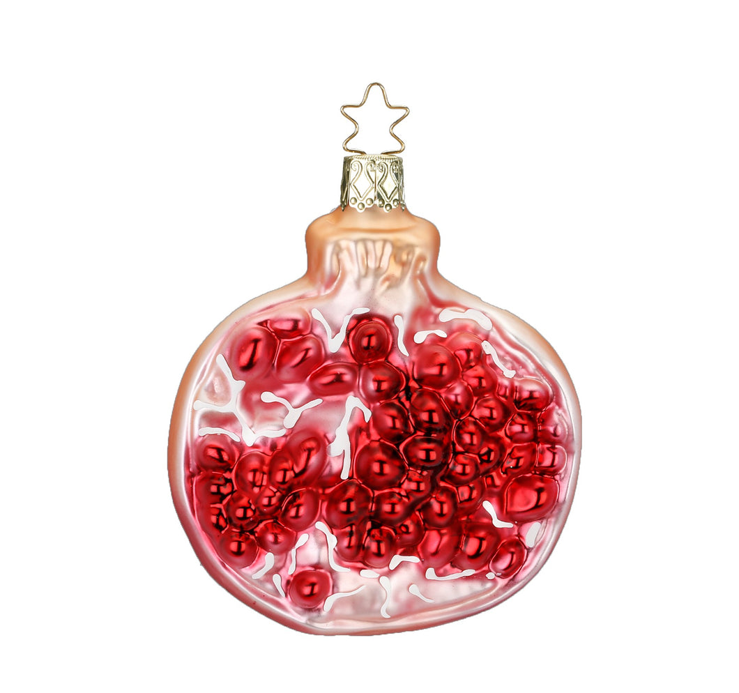 Pomegranate Glass Ornament by Inge Glas in Germany
