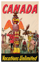Load image into Gallery viewer, Blackbird Vintage Canadiana Postcards
