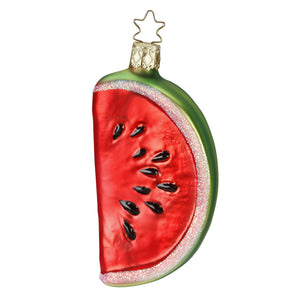 Watermelon Glass Ornament by Inge Glas in Germany