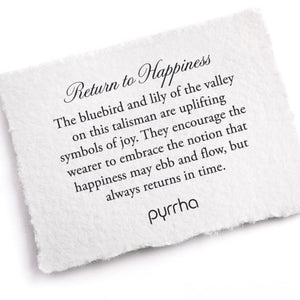 Pyrrha - Return to Happiness Talisman Necklace Made in Vancouver