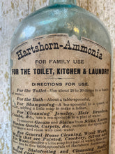 Load image into Gallery viewer, 19th Century Hirsh’s Crescent Brand Ammonia Bottle
