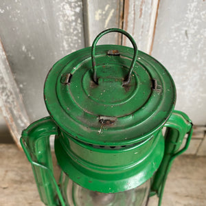 Vintage Green Kerosene Lantern