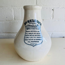 Load image into Gallery viewer, Antique Dr. Nelson’s Improved Inhaler Earthenware Pot
