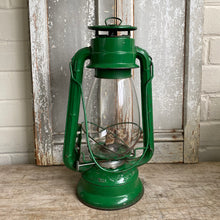 Load image into Gallery viewer, Vintage Green Kerosene Lantern
