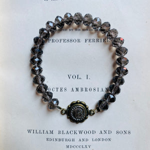 Antique Button Stretch Bracelet