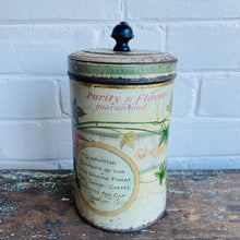 Load image into Gallery viewer, Antique Kearney Bros. Coffee Tin
