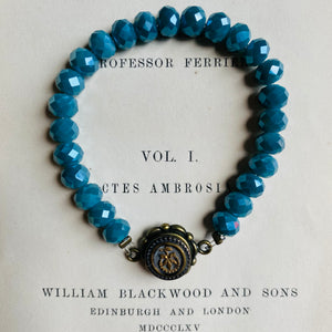 Antique Button Stretch Bracelet
