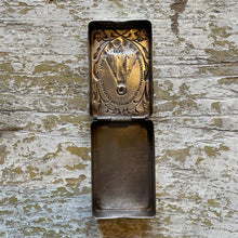 Load image into Gallery viewer, Antique French Silverplated Rosary Box
