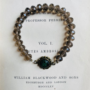 Antique Button Stretch Bracelet