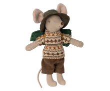 Load image into Gallery viewer, Maileg - Hiker Mouse Big Brother

