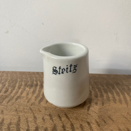 19th Century Steitz Bakery Creamer