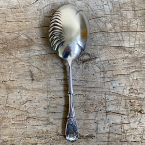 Antique Silverplated Berry Spoon