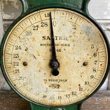 Load image into Gallery viewer, Early 1900s Cast Iron Salter Scale
