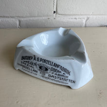 Load image into Gallery viewer, Vintage German Porcelain Advertising Ashtray
