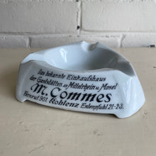 Load image into Gallery viewer, Vintage German Porcelain Advertising Ashtray
