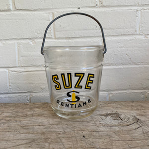 Vintage French Advertising Suze Gentiane Ice Bucket c1950