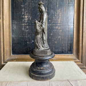 Antique French Ste. Anne Statue