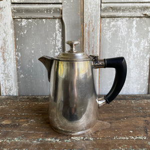 Vintage Silverplated Monogrammed Hot Water Pot