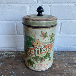 Antique Kearney Bros. Coffee Tin