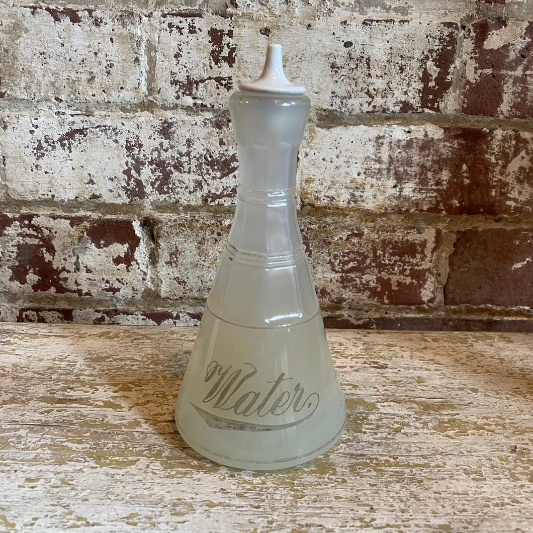 Antique Water Barber Bottle