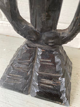 Load image into Gallery viewer, Antique Black Forest Carved Wood Religious Artifact Bisque Corpus Jesus Christ Altar Made in Germany 19th Century
