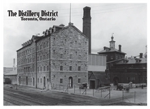 Load image into Gallery viewer, The Distillery District Postcard by Canadian Culture Thing
