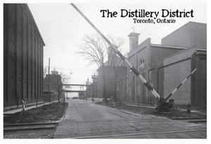 The Distillery District Postcard by Canadian Culture Thing