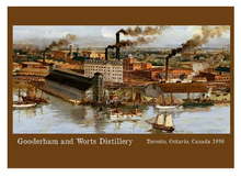 Load image into Gallery viewer, The Distillery District Postcard by Canadian Culture Thing
