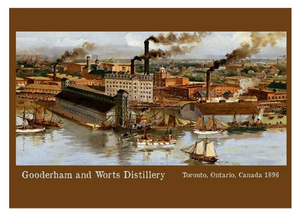 The Distillery District Postcard by Canadian Culture Thing