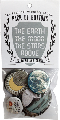 Earth Moon Stars Button Pack