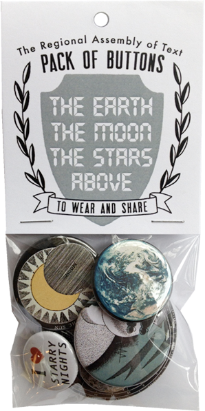 Earth Moon Stars Button Pack