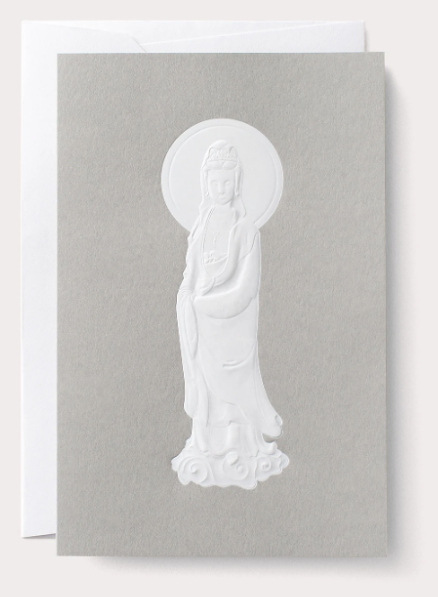 Guanyin Greeting Card